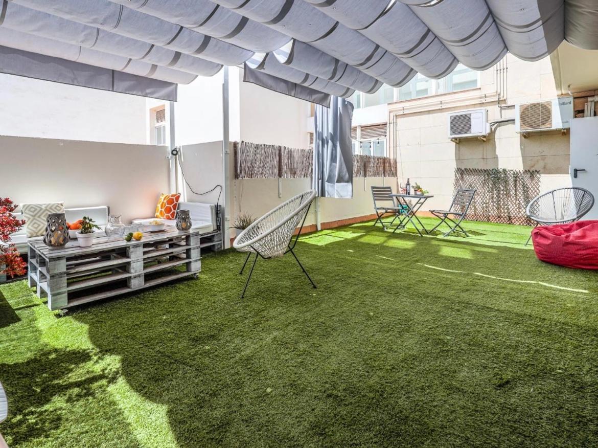 Exclusivo Duplex Con Terraza En Sevilla Bagian luar foto