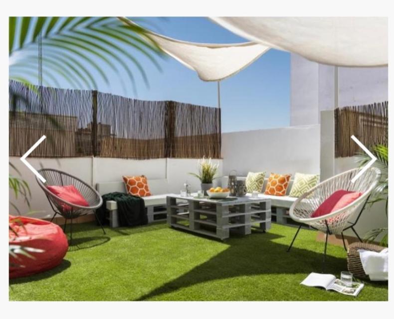 Exclusivo Duplex Con Terraza En Sevilla Bagian luar foto